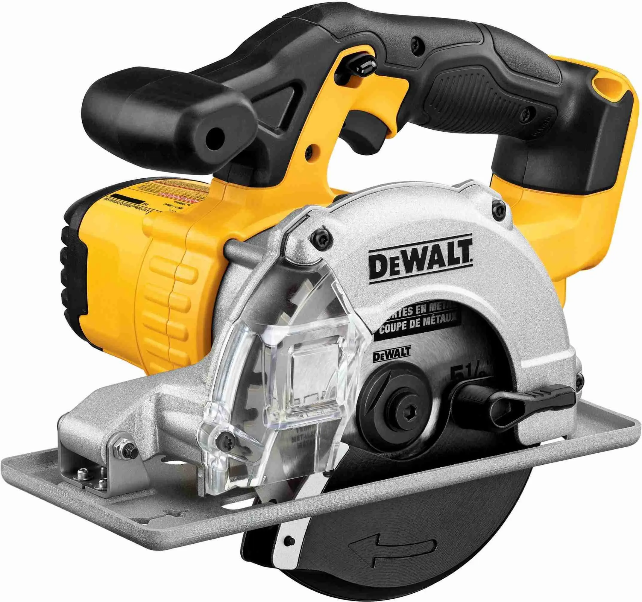 DEWALT 20V MAX* 5-1/2-Inch Circular Saw, Metal Cutting, Tool Only (DCS373B)