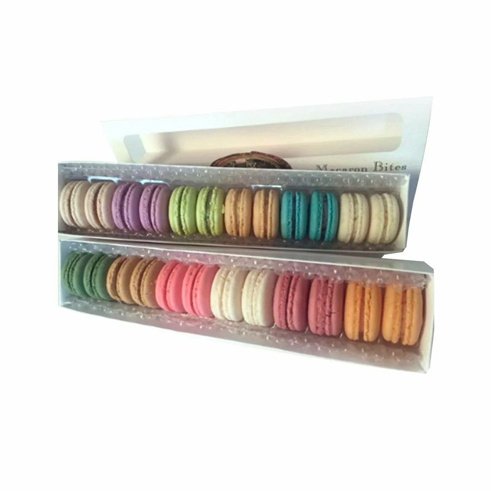 Macaron Bites French Macarons Assorted Gift Box of 24