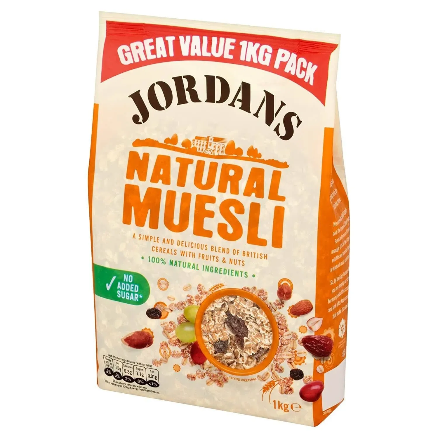 Jordans - Natural Muesli 1kg