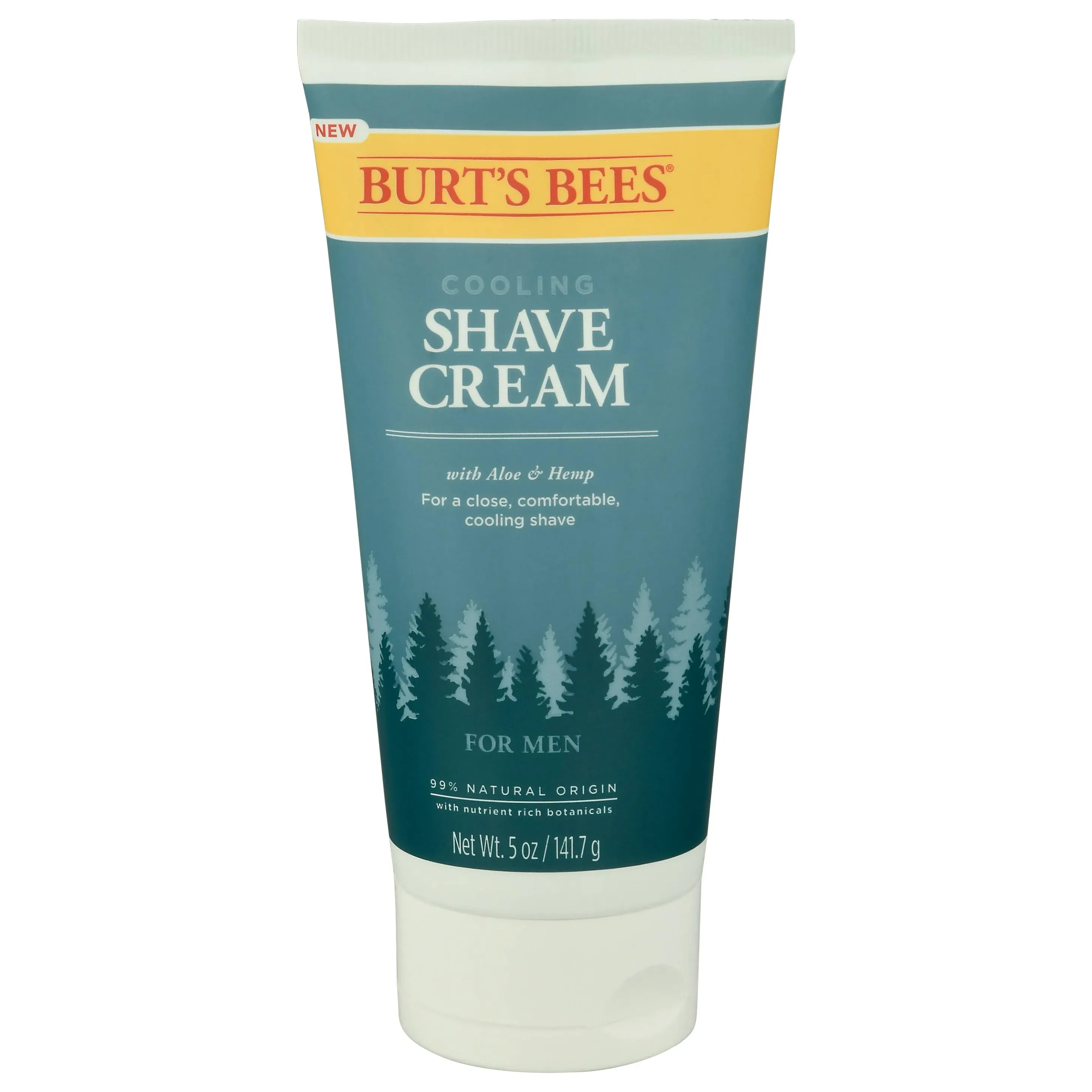 Burt's Bees Shave Cream, Cooling, for Men - 5 oz