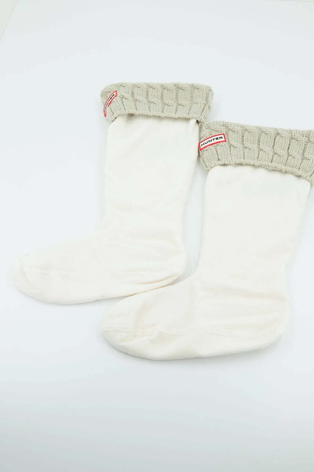 Hunter Recycled 6 Stitch Cable Tall Boot Socks