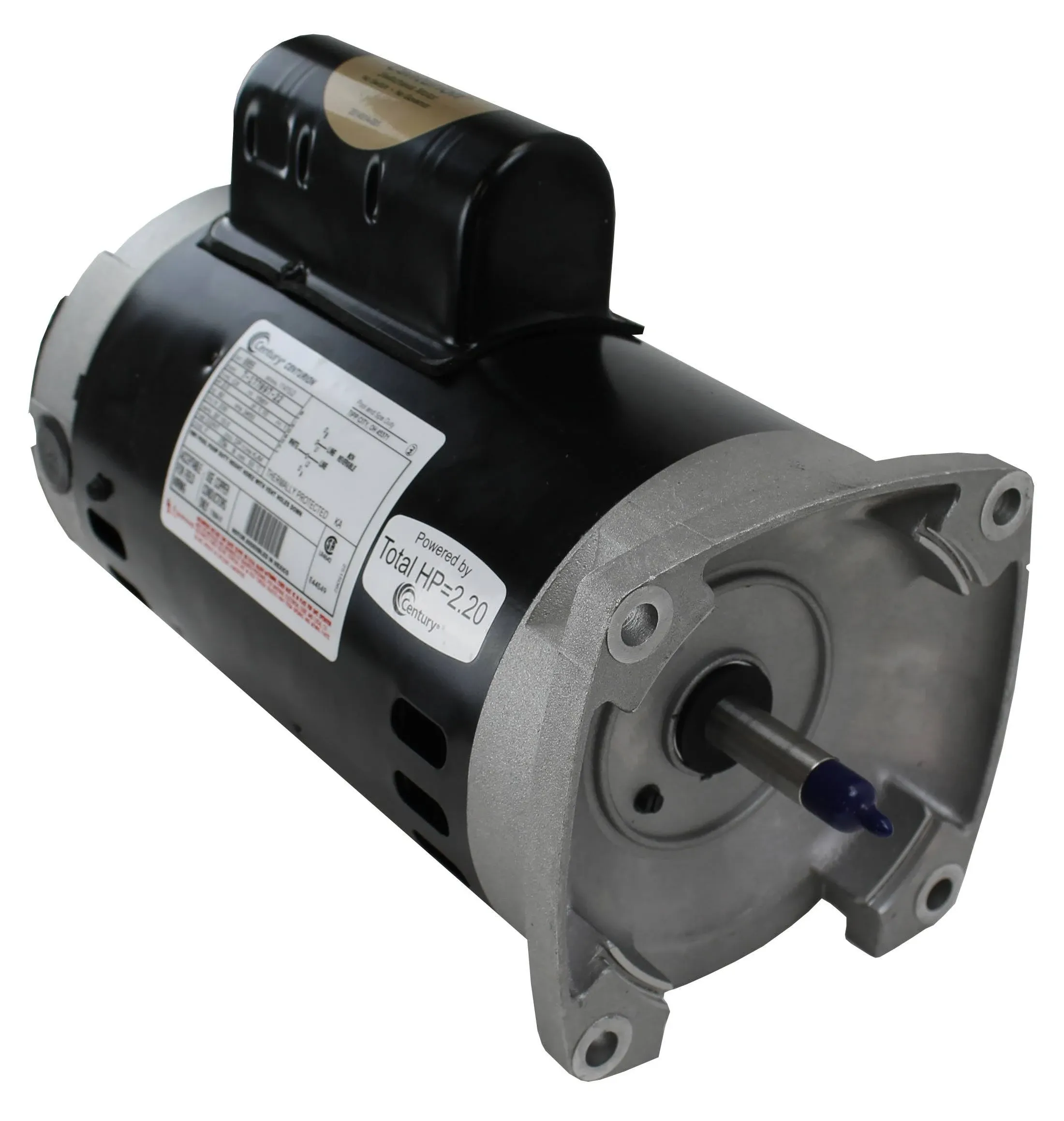 B855 Pool Pump Motor 56Y Frame 2 HP Square Flange 230V - Up Rate