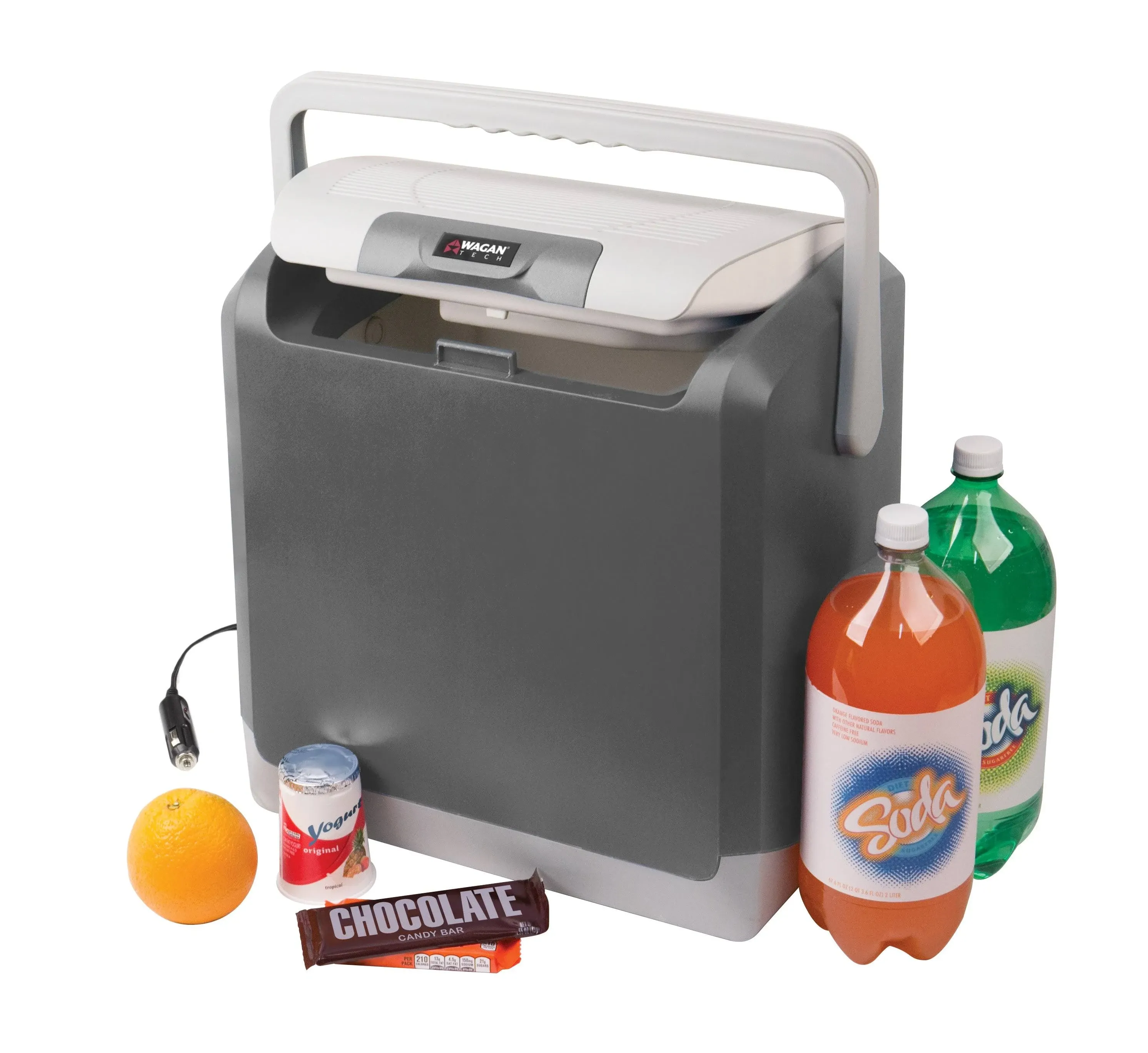 Wagan EL6225 12V Cooler/Warmer - 24L Capacity,Gray