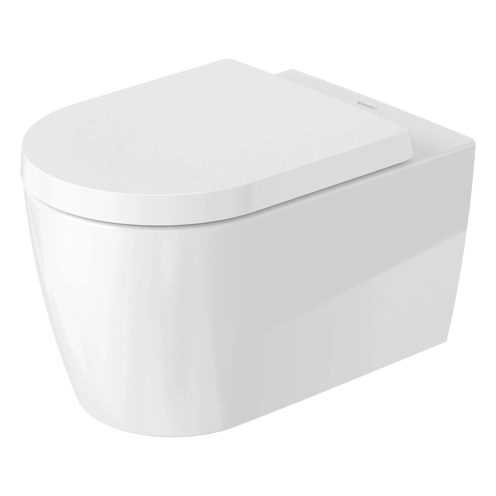 Duravit Me by Starck 2529090092 Wall Mounted Rimless Toilet - White