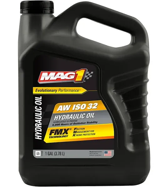 Mag 1 00326 AW ISO 32 Hydraulic Oil - 1 Gallon (Pack of 3)