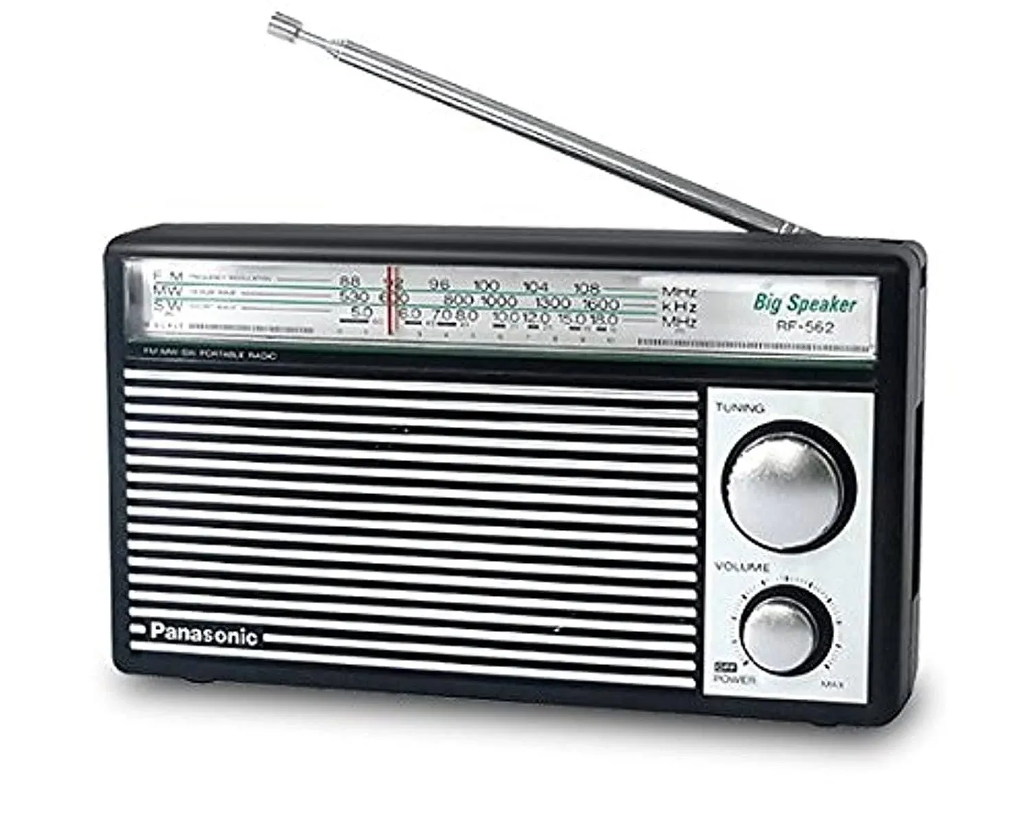 Panasonic RF-562D Am FM SW Shortwave Transistor Radio - Retro Design (Battery ...