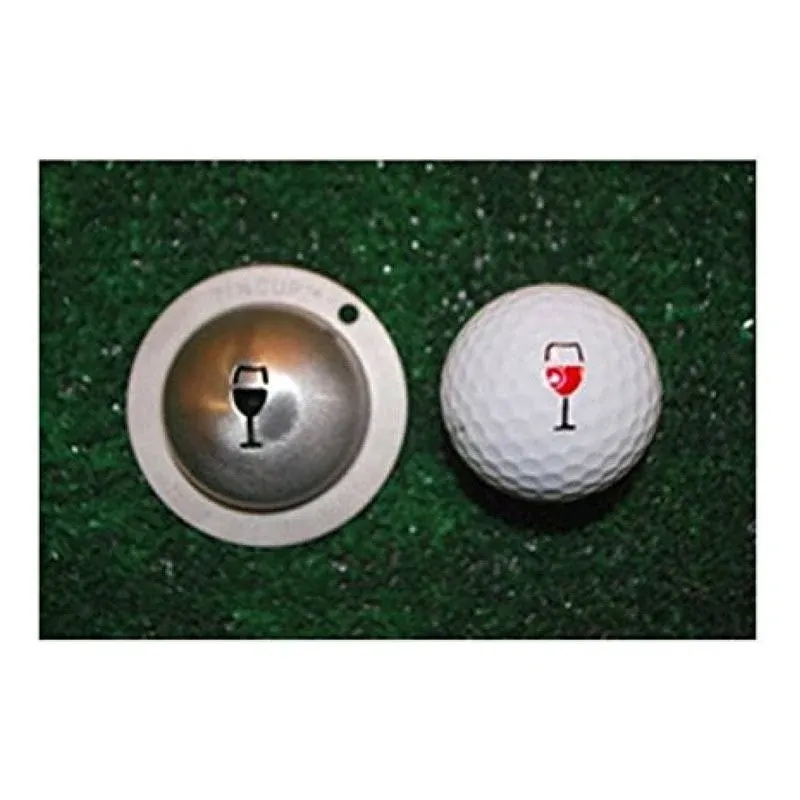 Tin Cup Golf Ball Marking Stencil