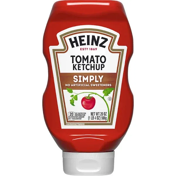 Heinz Simply Tomato Ketchup - 20 oz