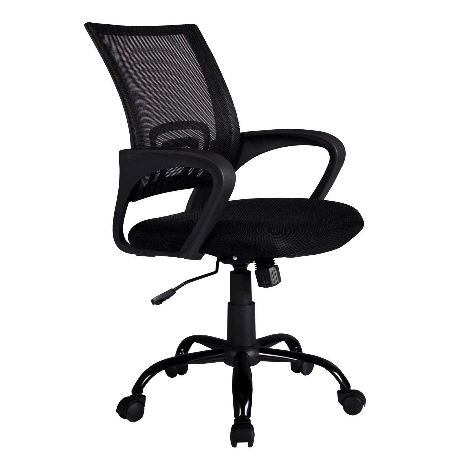 BestOffice Executive Desk Chair for Office which is Ergonomically Made with Armrest & Lumbar Support, Mesh & Foam (Black)