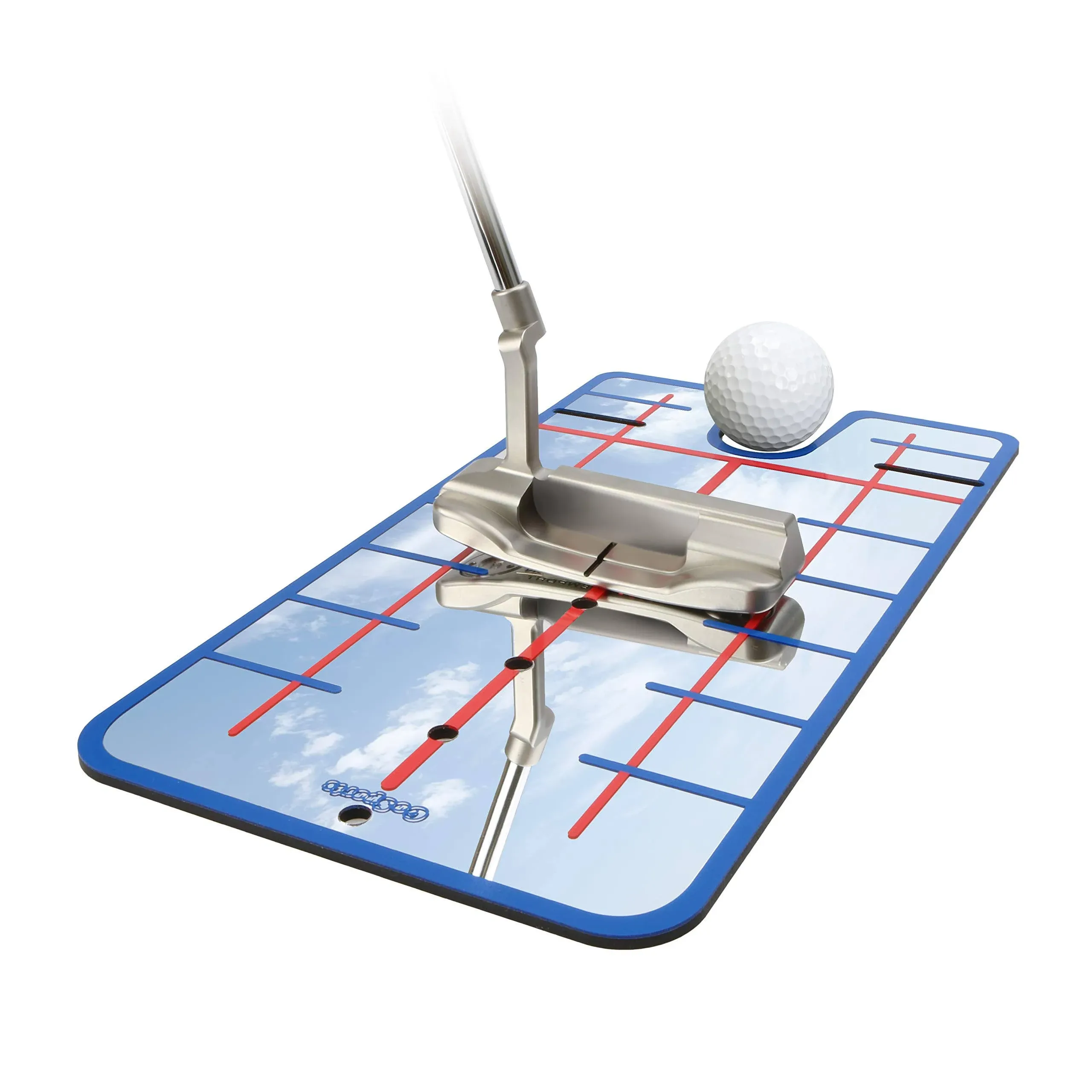 Best Putting Mirror Alignment Training Aid-shoulder/e<wbr/>ye Alignment- Works Great!