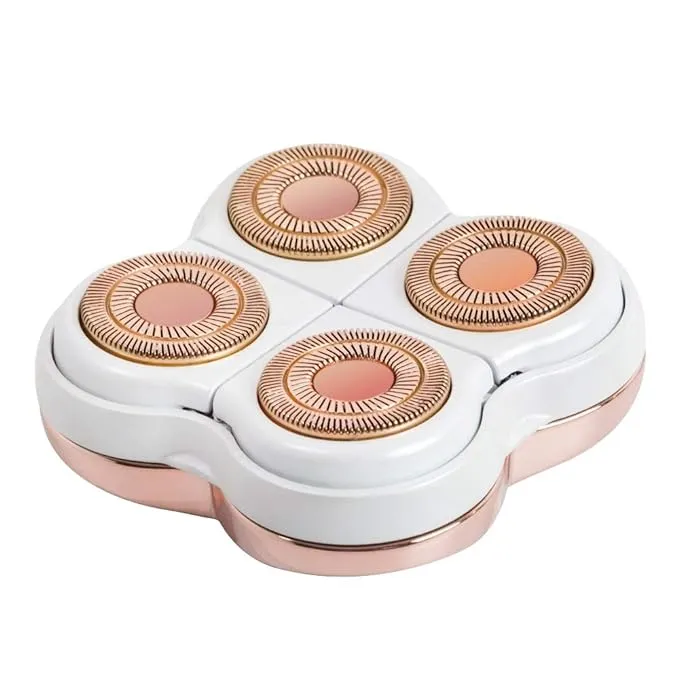 "tuokiy Legs Hair Remover Replacement Head For Finishing Touch Flawless Legs Women's Hair Remover Rose Gold"