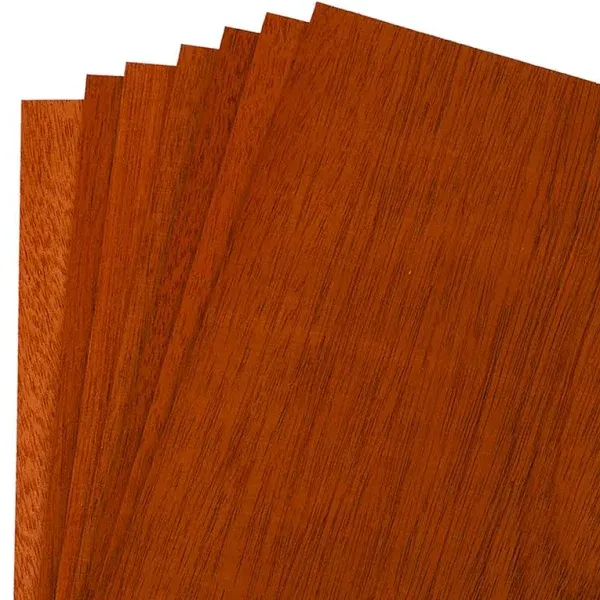 Sauers Mahogany Veneer, 8 inch x 8 inch, 7-Piece