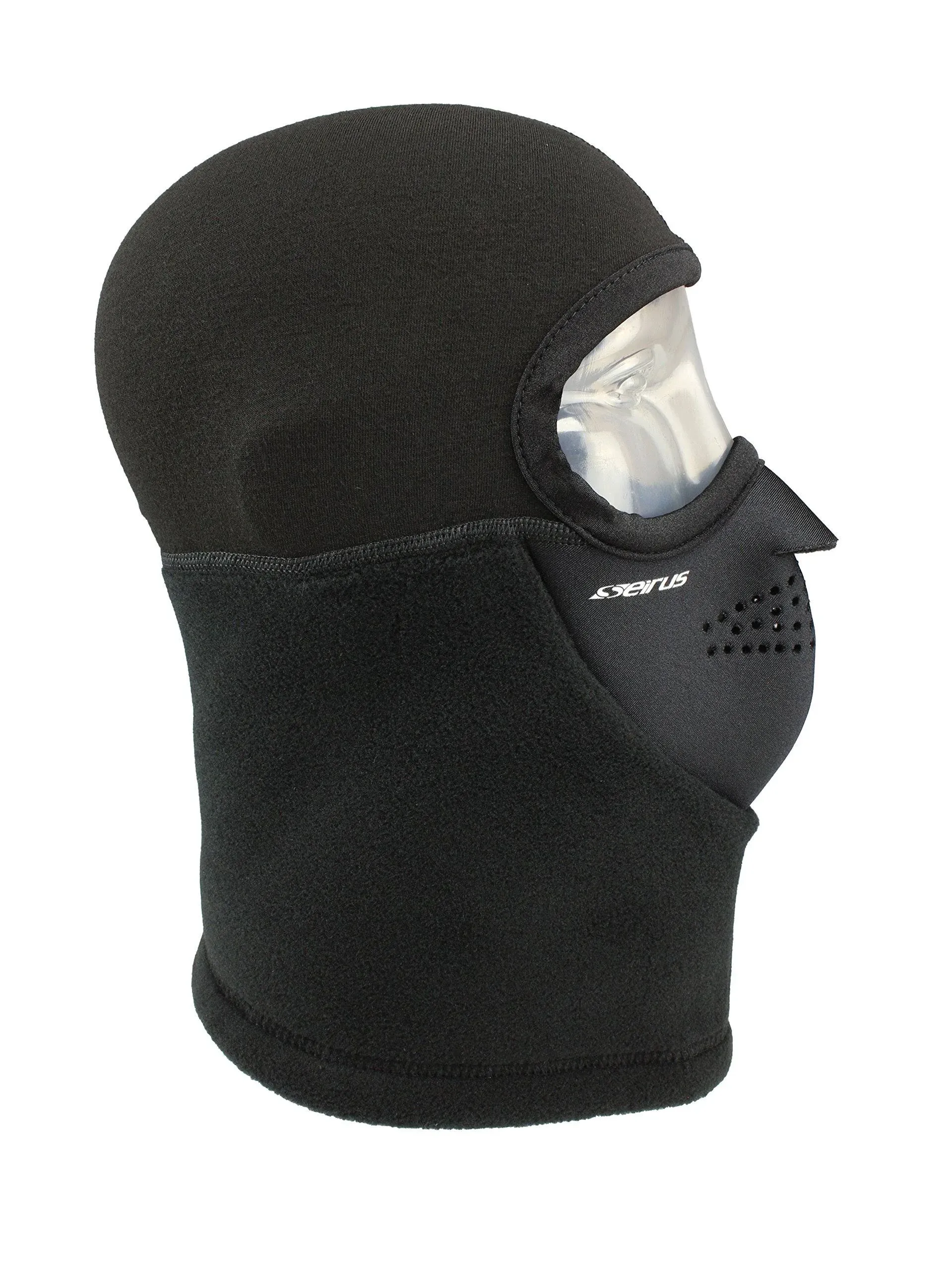 "Seirus Men's Combo TNT Headliner Face Mask - Black - One Size Fits Most"