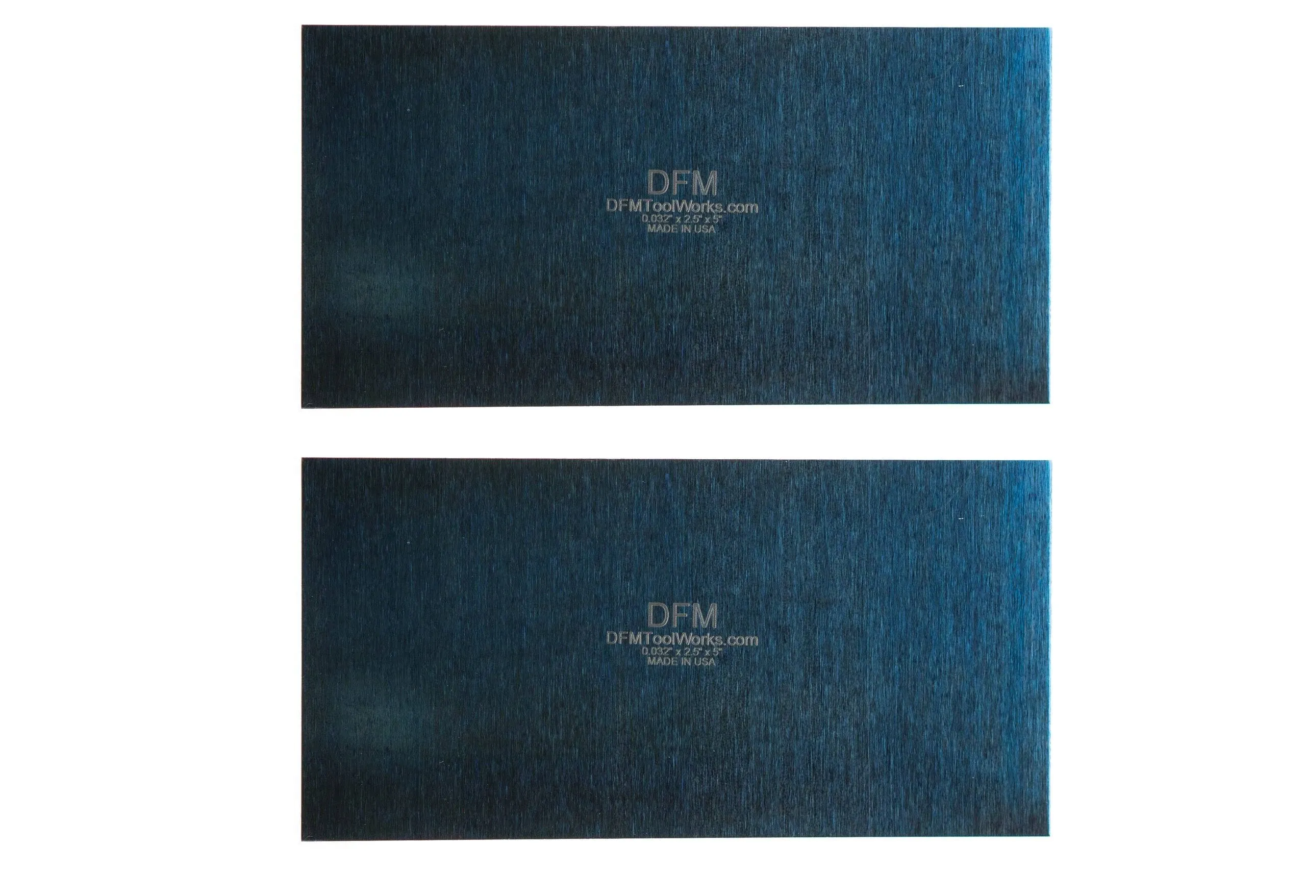 DFM Tool Works Blue Cabinet Scraper Rectangle Sets- Made in USA - Multiple Sizes ...