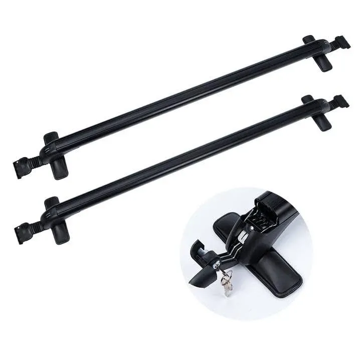 TBVECHI Roof Rack, Car Top Roof Rack Cross Bar Luggage Carrier Adjustable Window ...