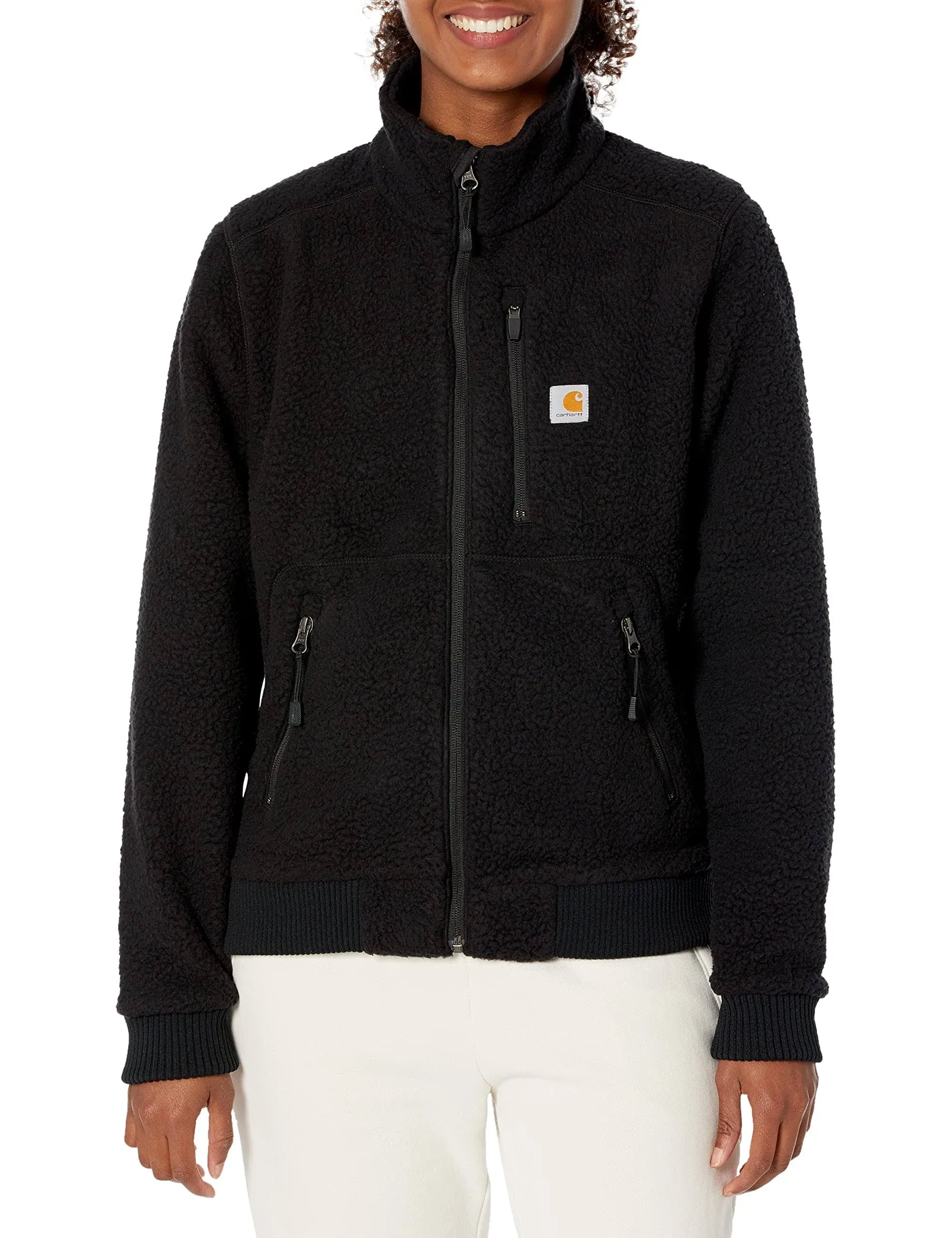 Carhartt High Pile Fleece Jacket, Women's Black