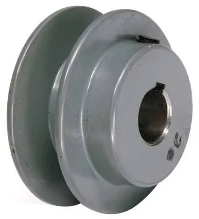 V-Belt Pulley, 5/8"Fixed, 1.75"Od, Castiron