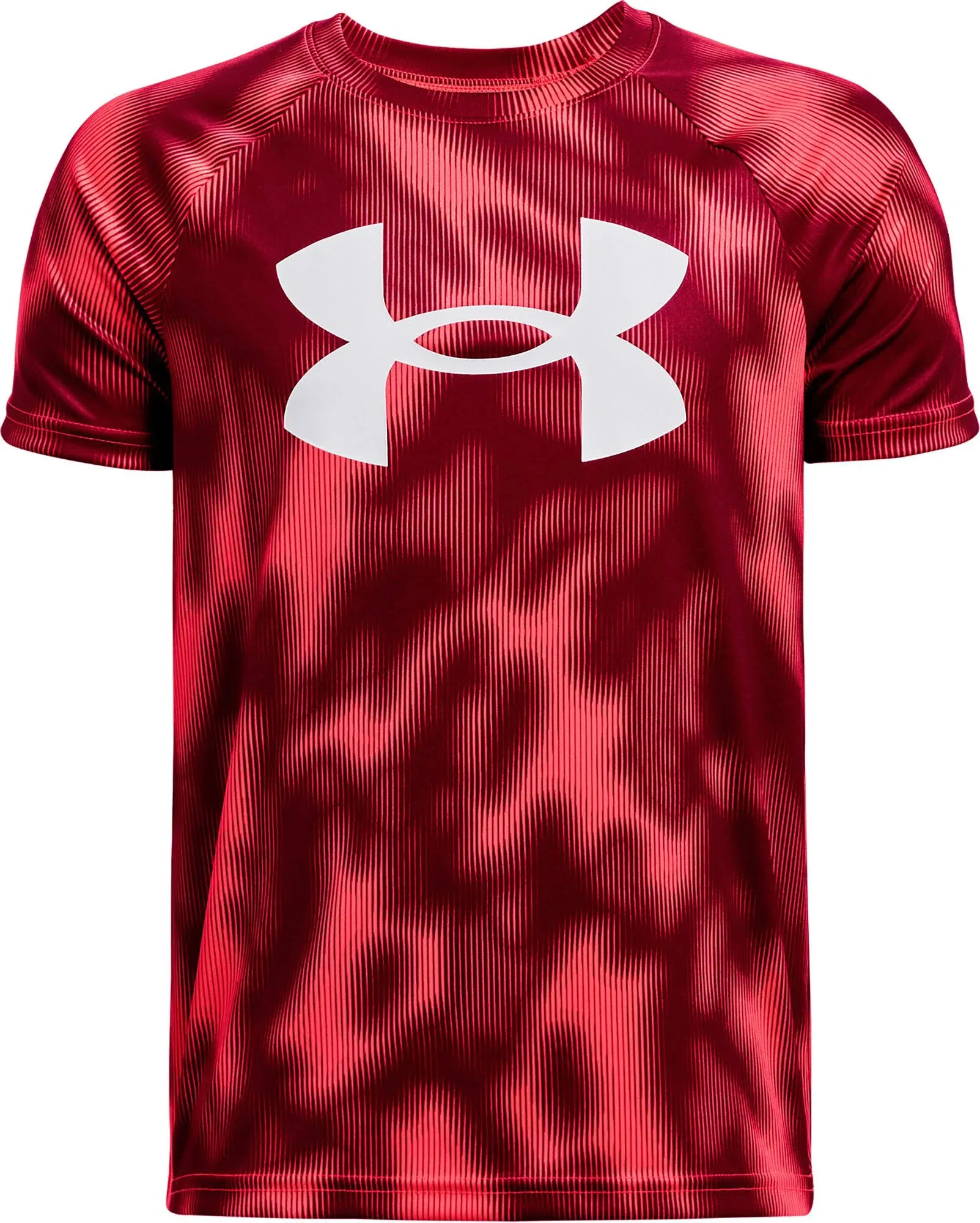 "Boys' UA Tech™ Big Logo Printed Short Sleeve"