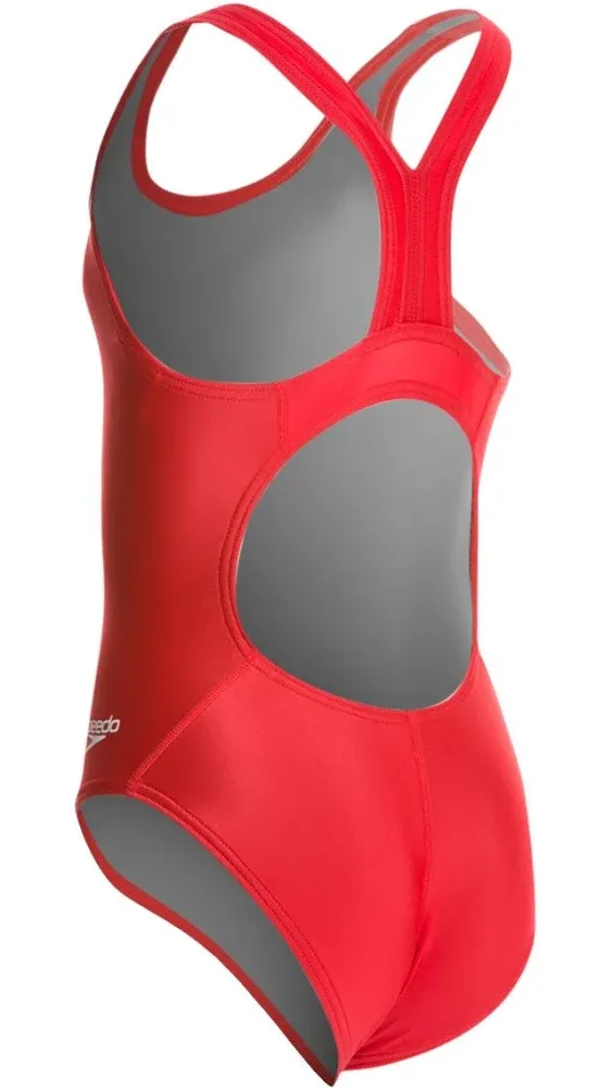 NWT Speedo Red Pro LT Youth One-Piece Swimsuit