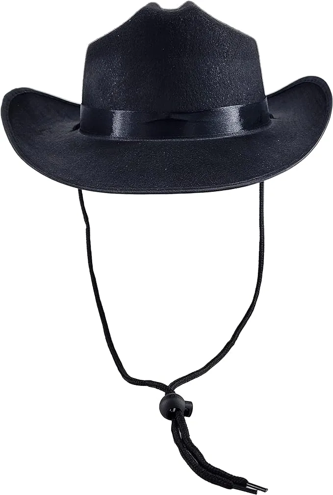 The Dreidel Company Cowboy Hat Western Hat, Dress Up Costume Clothes for Kids, Pretend Play, Party Favors