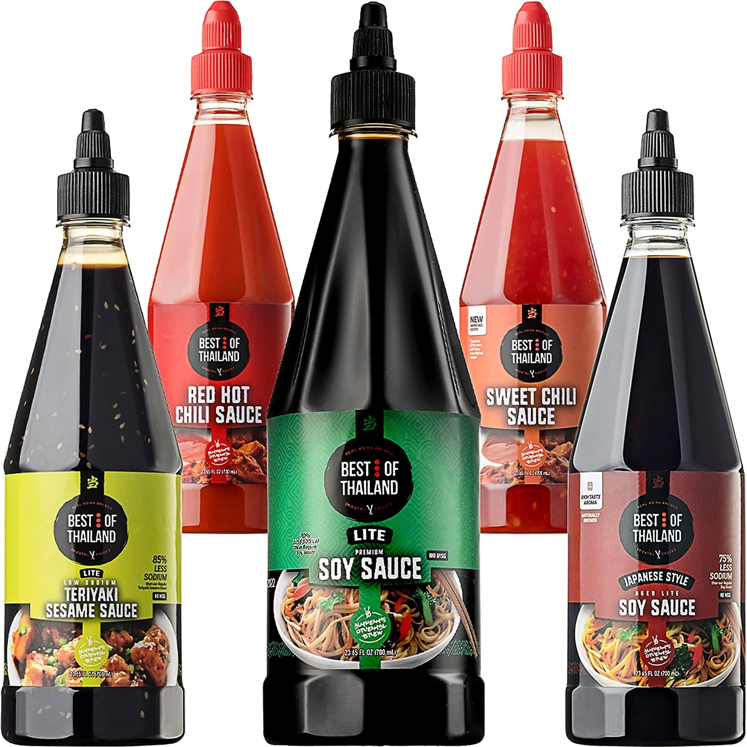 Thai Food Cooking Sauce Kit (Professional Set, Small-size Bottle)