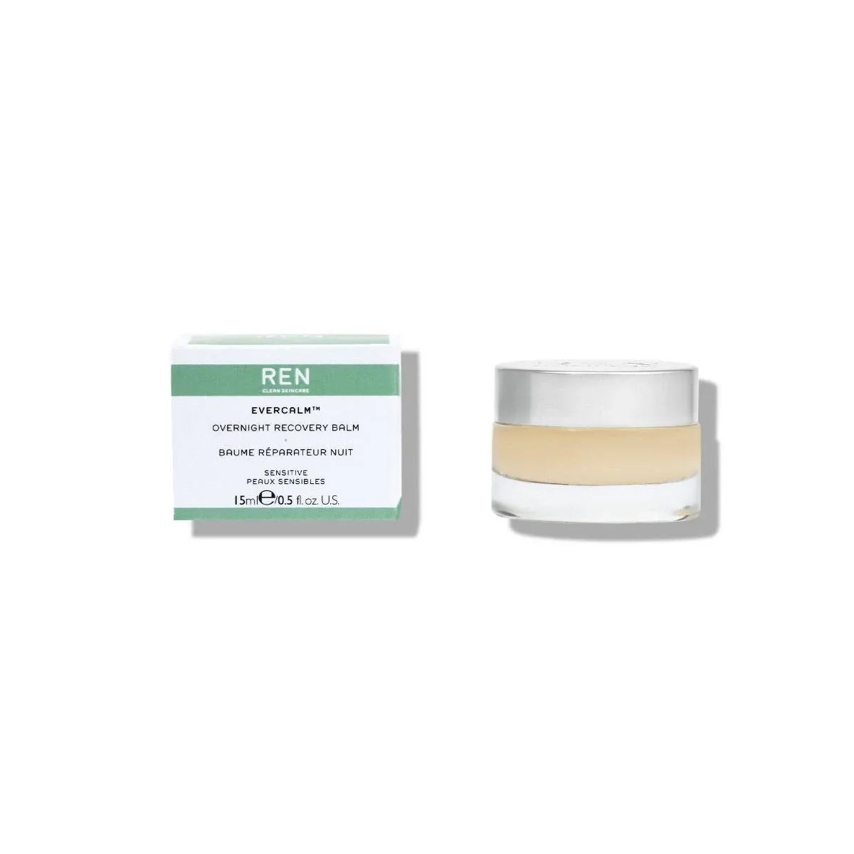 Ren Clean Skincare Evercalm Overnight Recovery Balm 15ml