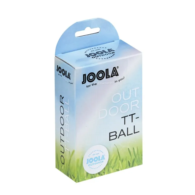 JOOLA Outdoor Table Tennis Balls - 6 Pack of 40mm Ping Pong Balls for Outdoor Games, Training and Recreational Play - Indoor and Outdoor Compatible (Set of 6)JOOLA Outdoor Table Tennis Balls - 6 Pack of 40mm Ping Pong Balls for Outdoor Games, Training and Recreational Play - Indoor and Outdoor Compatible (Set of 6)