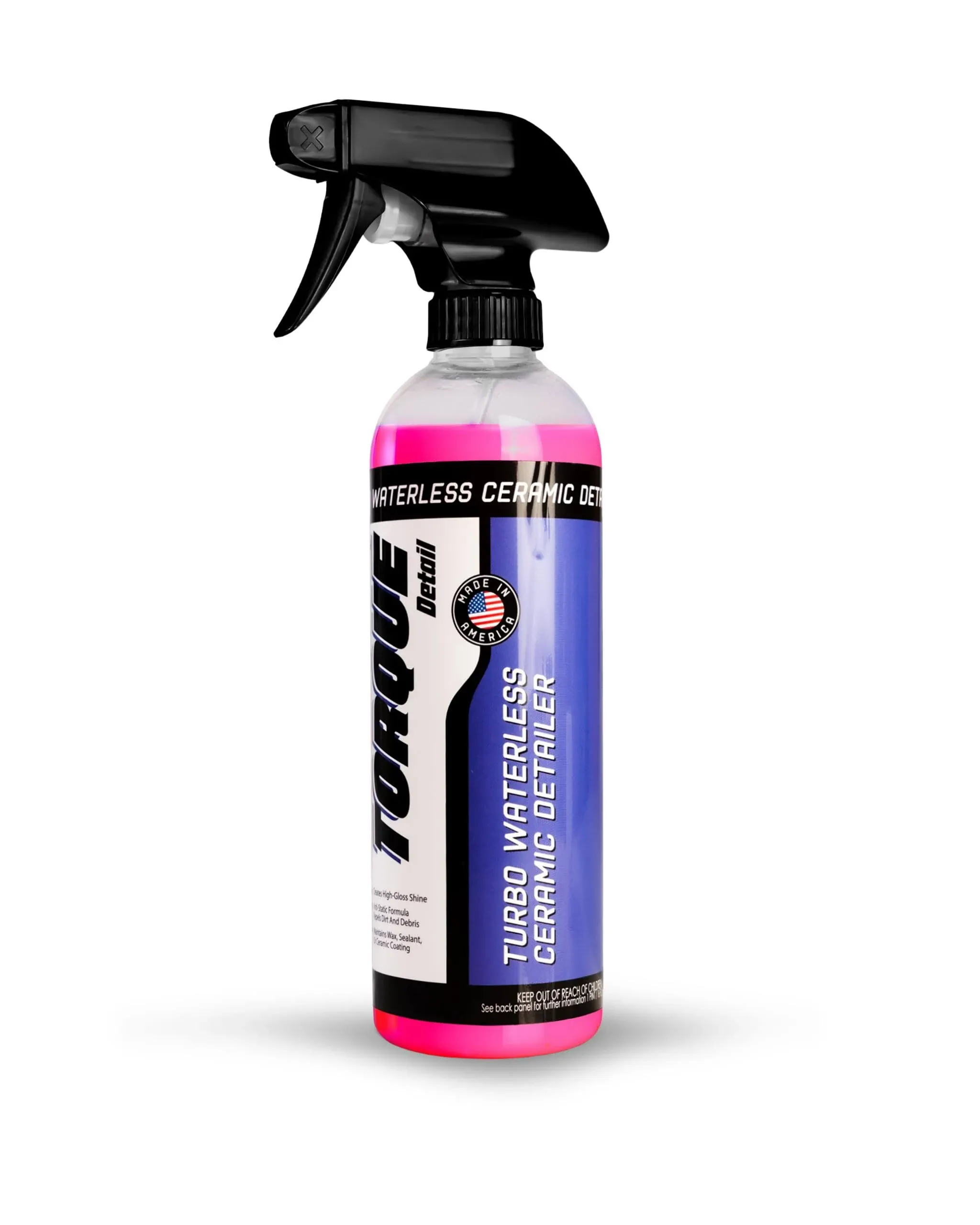 Torque Detail Ceramic Waterless Wash &amp; Quick Detailer - Anti-Static Waterless...