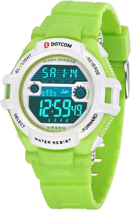 A ALPS Watch for Kid Digital Wristwatches for Girls Boys Sport Waterproof Wristwatches Christmas Gift for Kids Ages 5-12