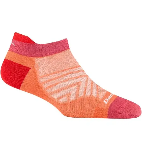 Darn Tough Women's Run No Show Tab Ultra-Lightweight Sock (Style 1043) - White, Small