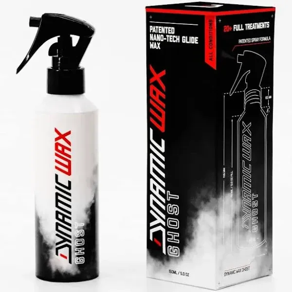 Ghost Glide Wax Ski/Snowboard Nano-tech Wax - Easy to Use - All temperatures - Eco Friendly - 150ml Spray Wax