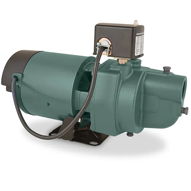 Zoeller 3/4-HP 115 and 230-Volt Cast Iron Shallow Well Jet Pump