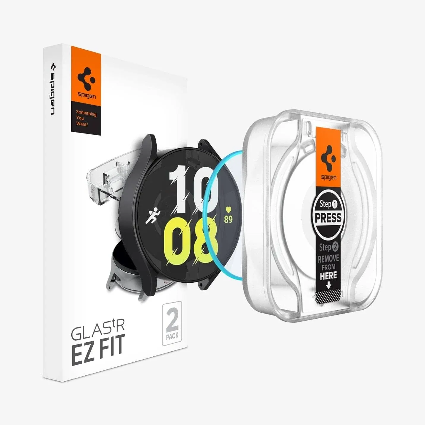 Galaxy Watch Series Screen Protector EZ FIT GLAS.tR - Spigen.com