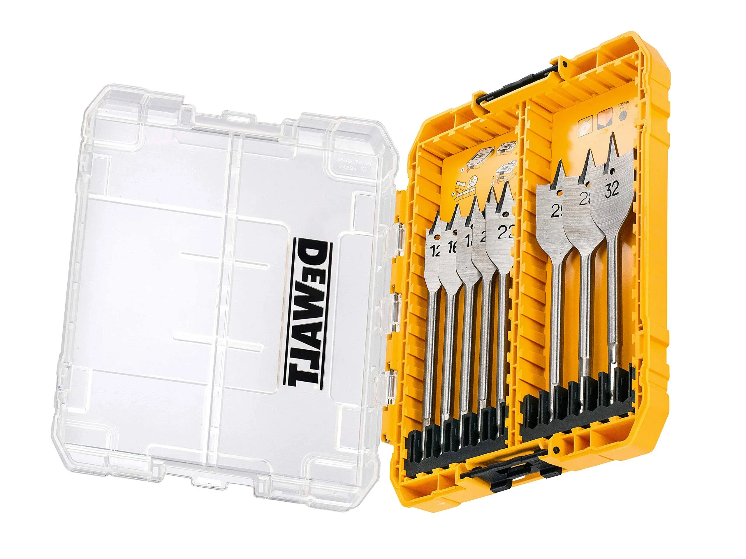 DEWALT 8PC STD FLATBIT Set