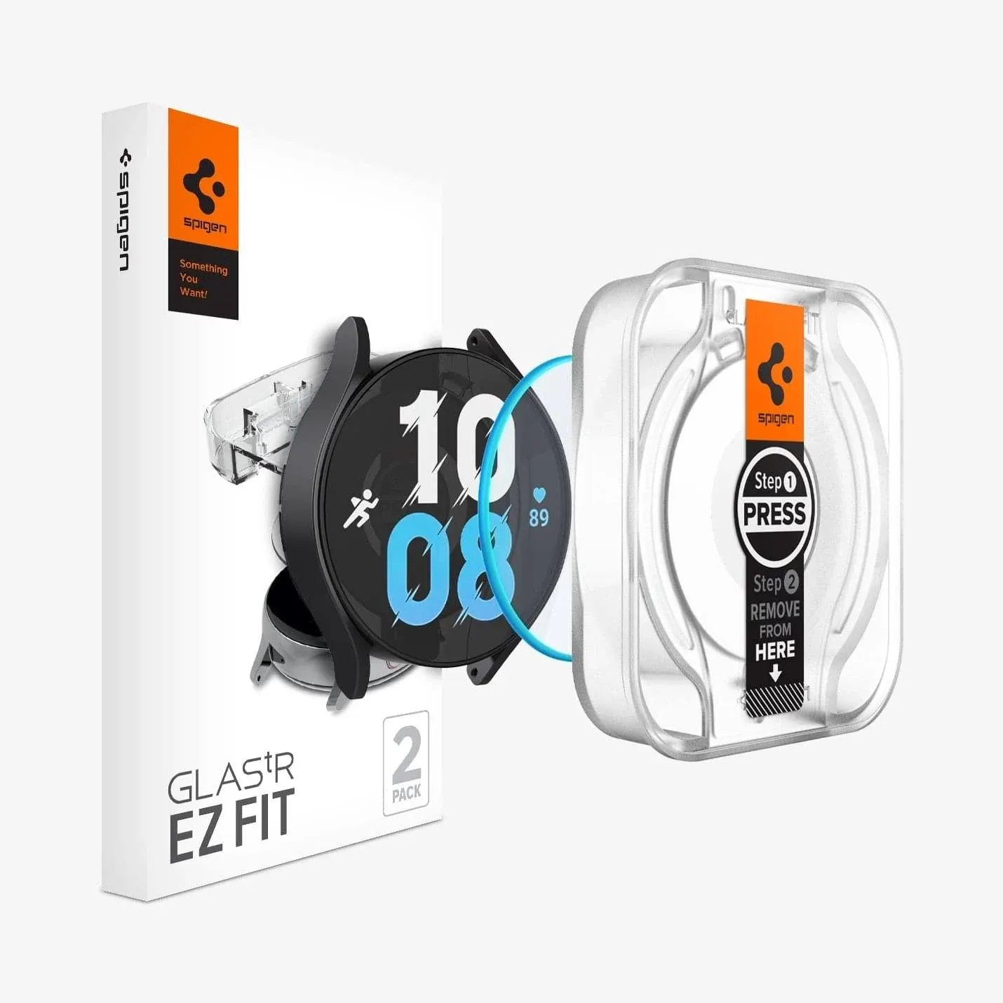 Galaxy Watch Series Screen Protector EZ FIT GLAS.tR - Spigen.com