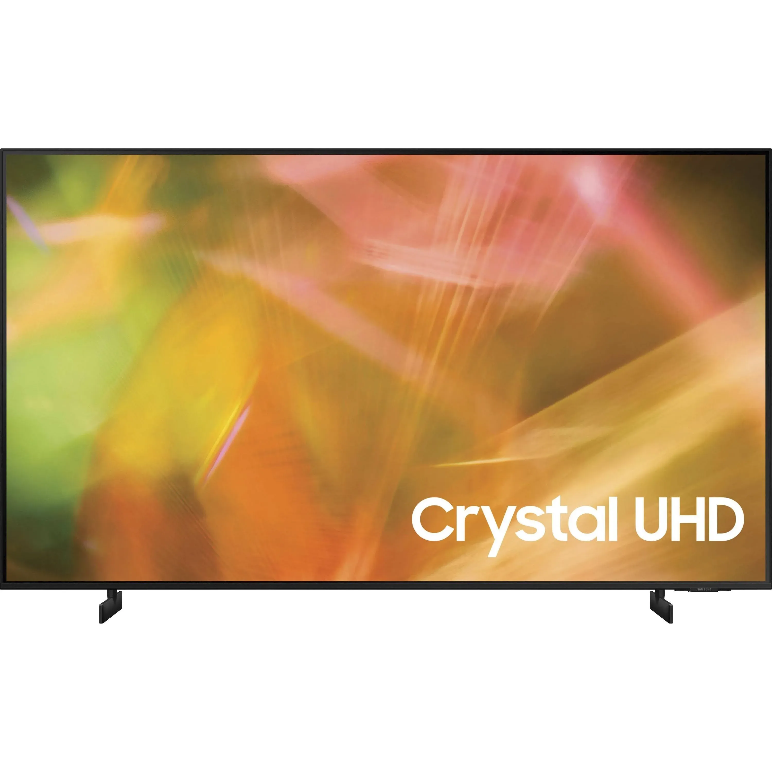 SAMSUNG 75-Inch Class Crystal UHD AU8000 Series - 4K UHD HDR Smart TV with Alexa Built-in (UN75AU8000FXZA, 2021 Model), TV Only, Black