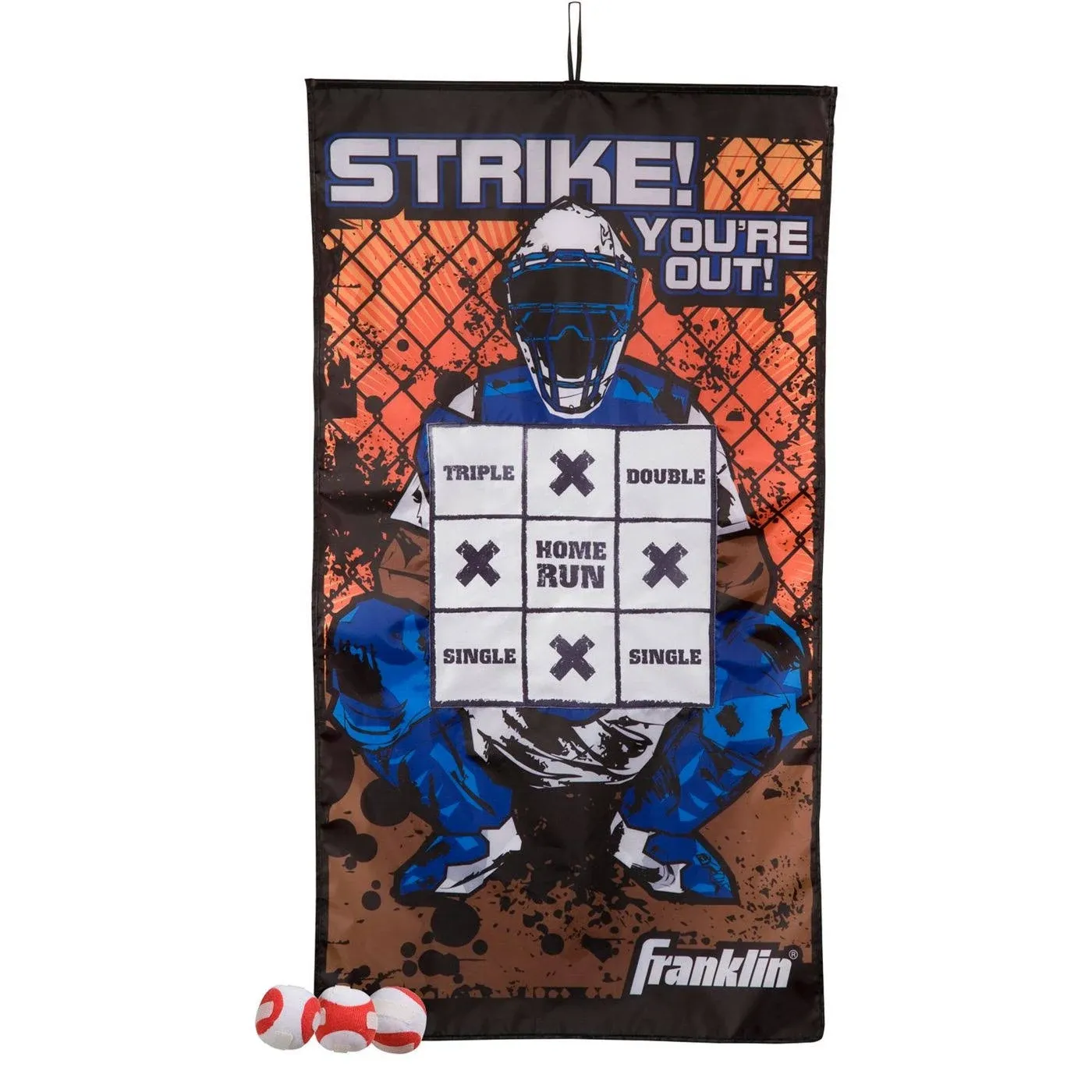 Franklin Sports Baseball Target Indoor Pitch Game