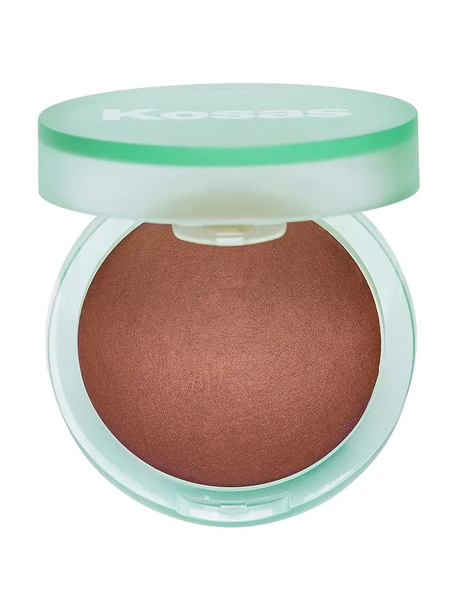 Kosas The Sun Show Bronzer | Natural Skin Glow and Moisturizing, (Deep)