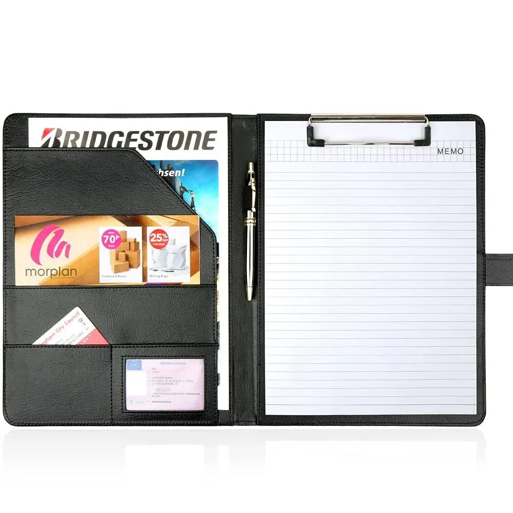 H&S A4 Clipboard Folder Conference Folder Padfolio Legal Writing Pad Document ...