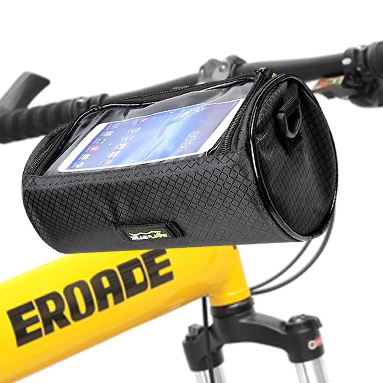 Bike Handlebar Bag, Waterproof Phone Cycling Mount Front Bags, Bicycle Storage ...