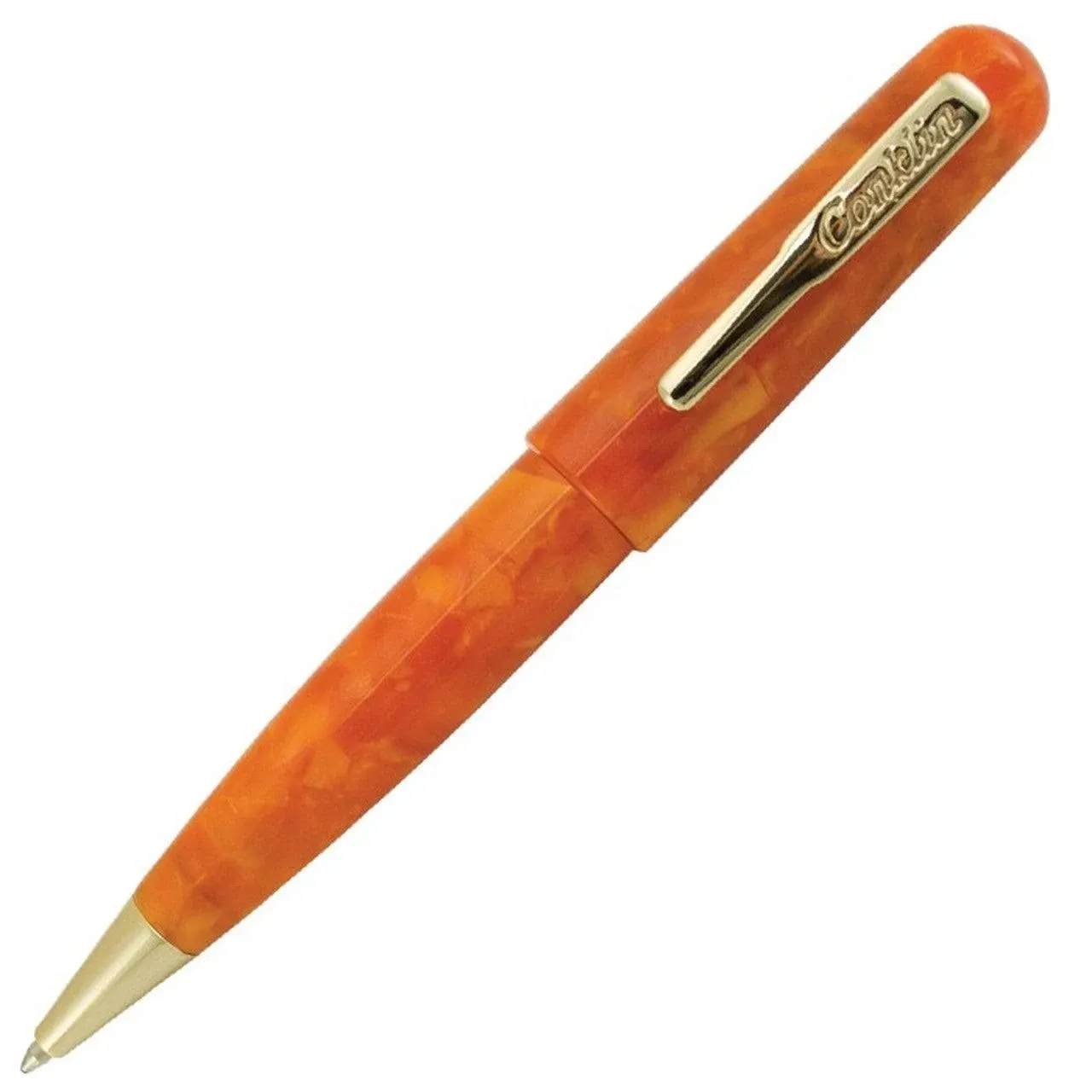 Conklin All American Sunburst Orange Ballpoint Pen