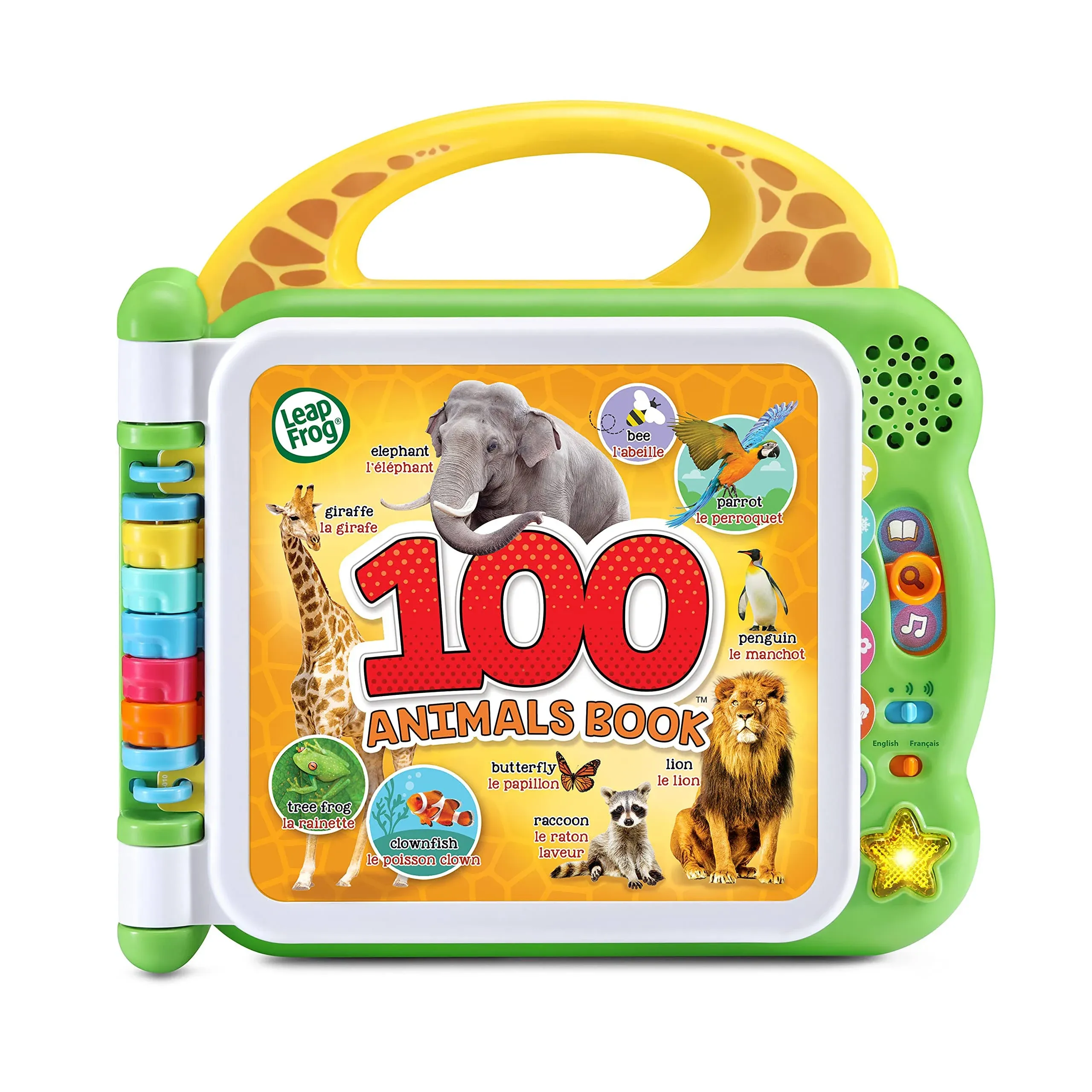 Leapfrog 100 Animals Book Bilingual Edition (English / French)