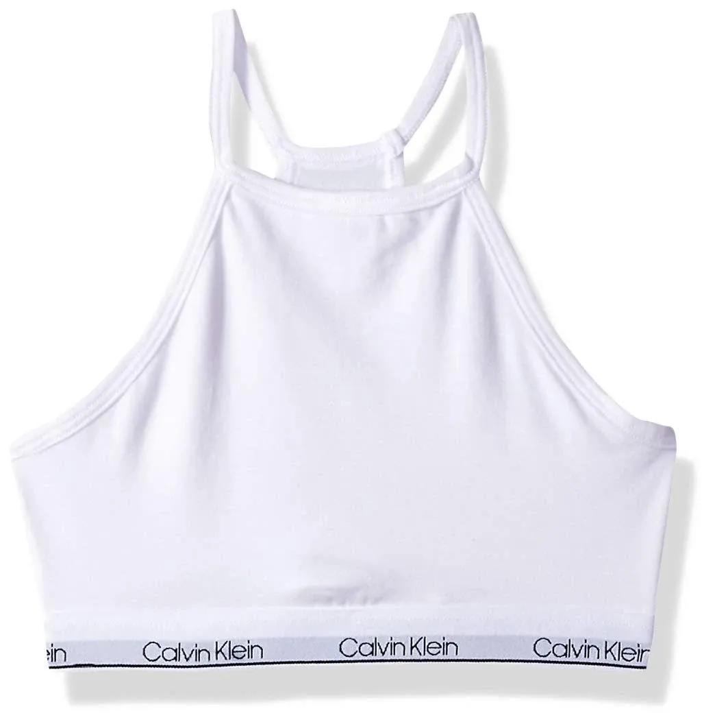 Calvin Klein Girls Modern Cotton High Neck Bralette