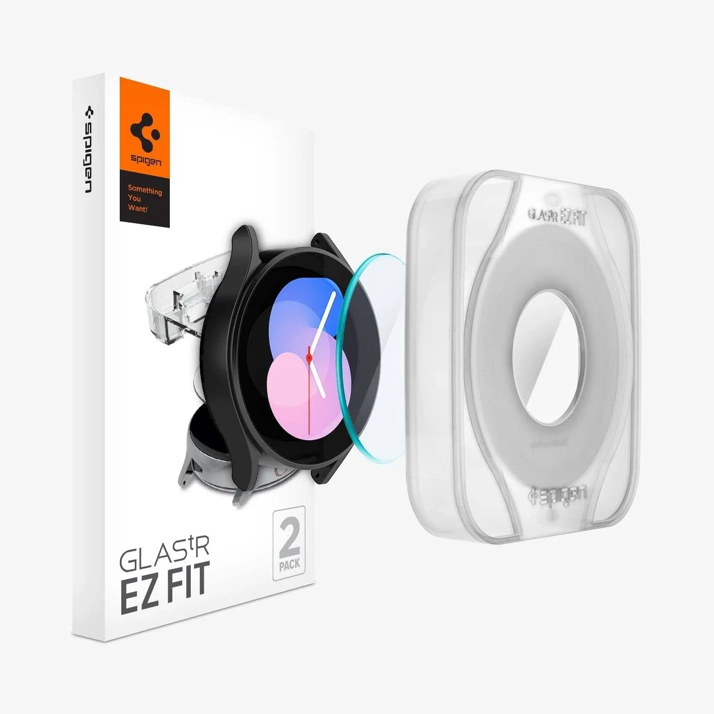 Galaxy Watch Series Screen Protector EZ FIT GLAS.tR - Spigen.com