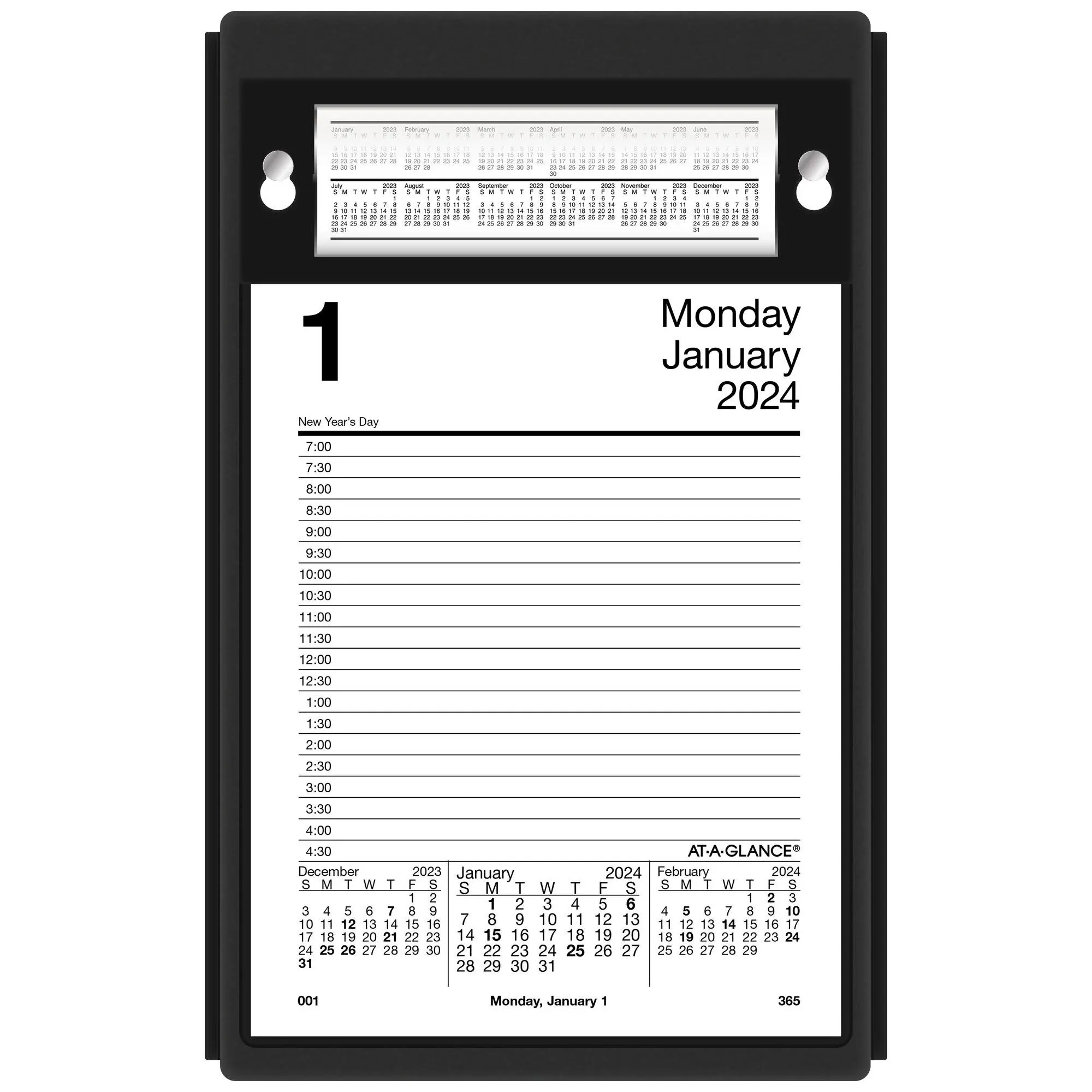 At-a-glance Daily Pad-Style Desk Calendar Refill