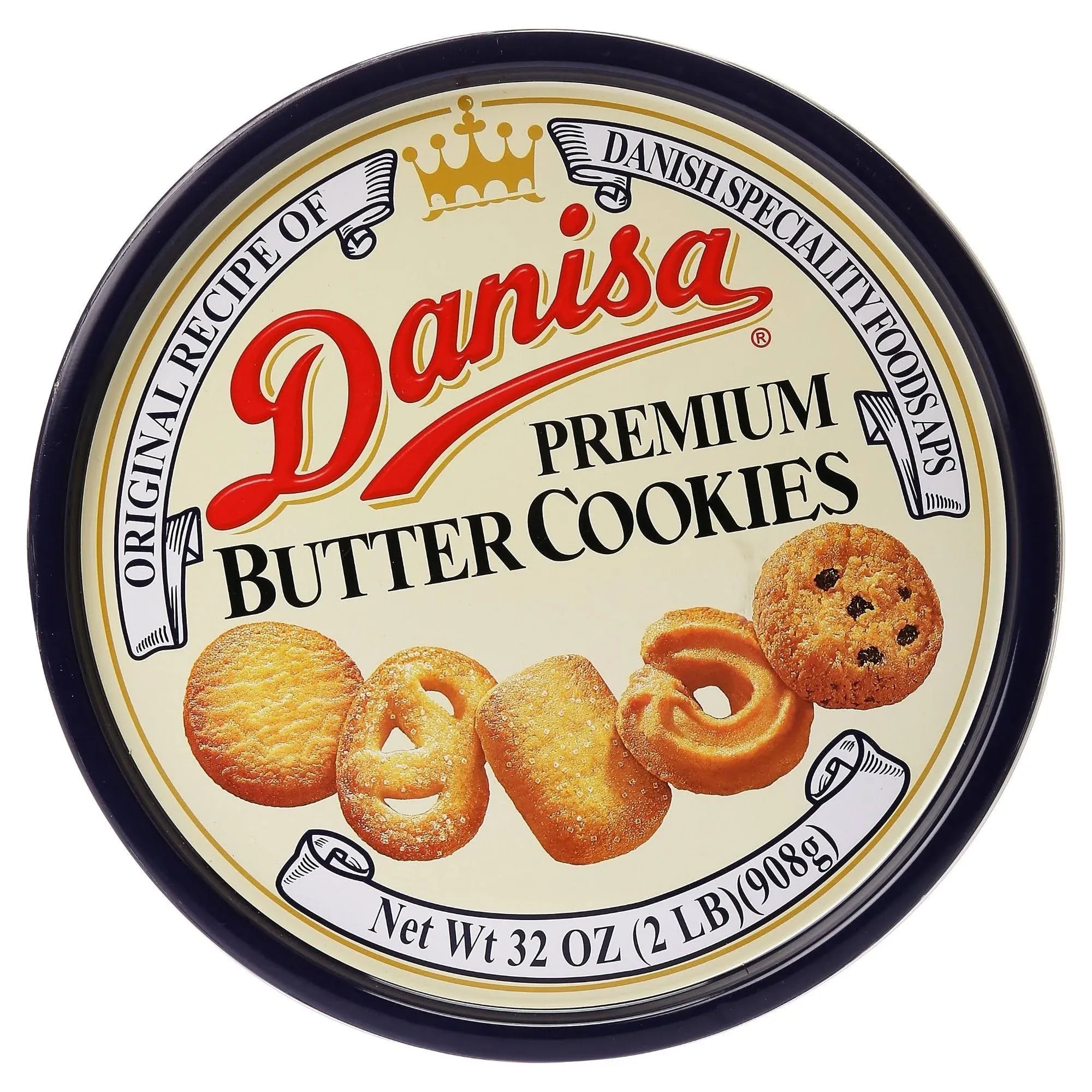 Danisa, Butter Cookies Tin, 16 Ounce