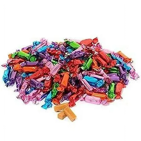 Candy Envy Assorted Color Individually Wrapped Caramels - 2 Pound Bag, Men's, Size: 2 lbs