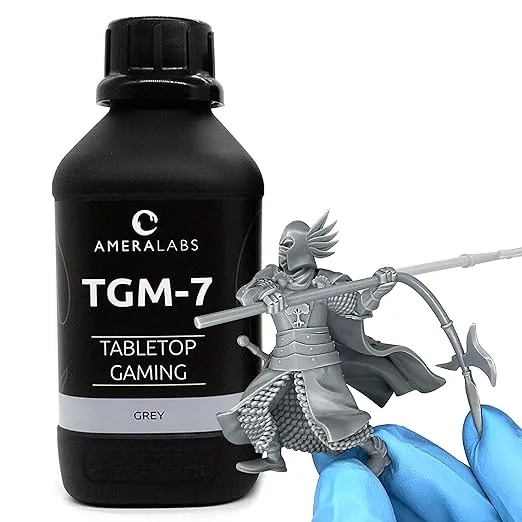 AmeraLabs TGM-7 3D Resin for Tabletop Miniatures – Tough High Resolution