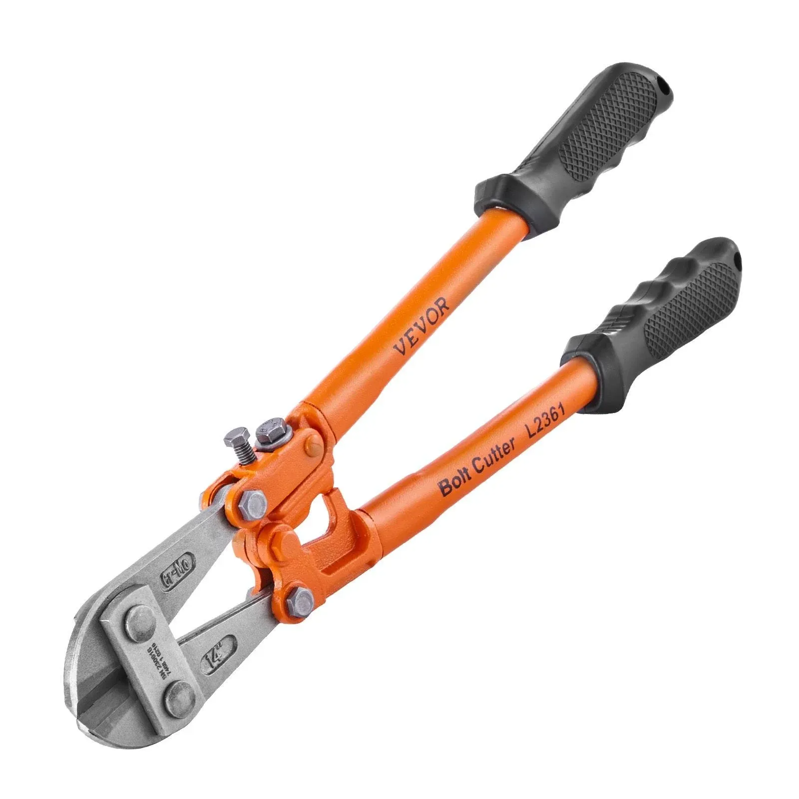 VEVOR Bolt Cutter 14&#034; Lock Cutter Bimaterial Handle with Rubber Grip Alloy Steel