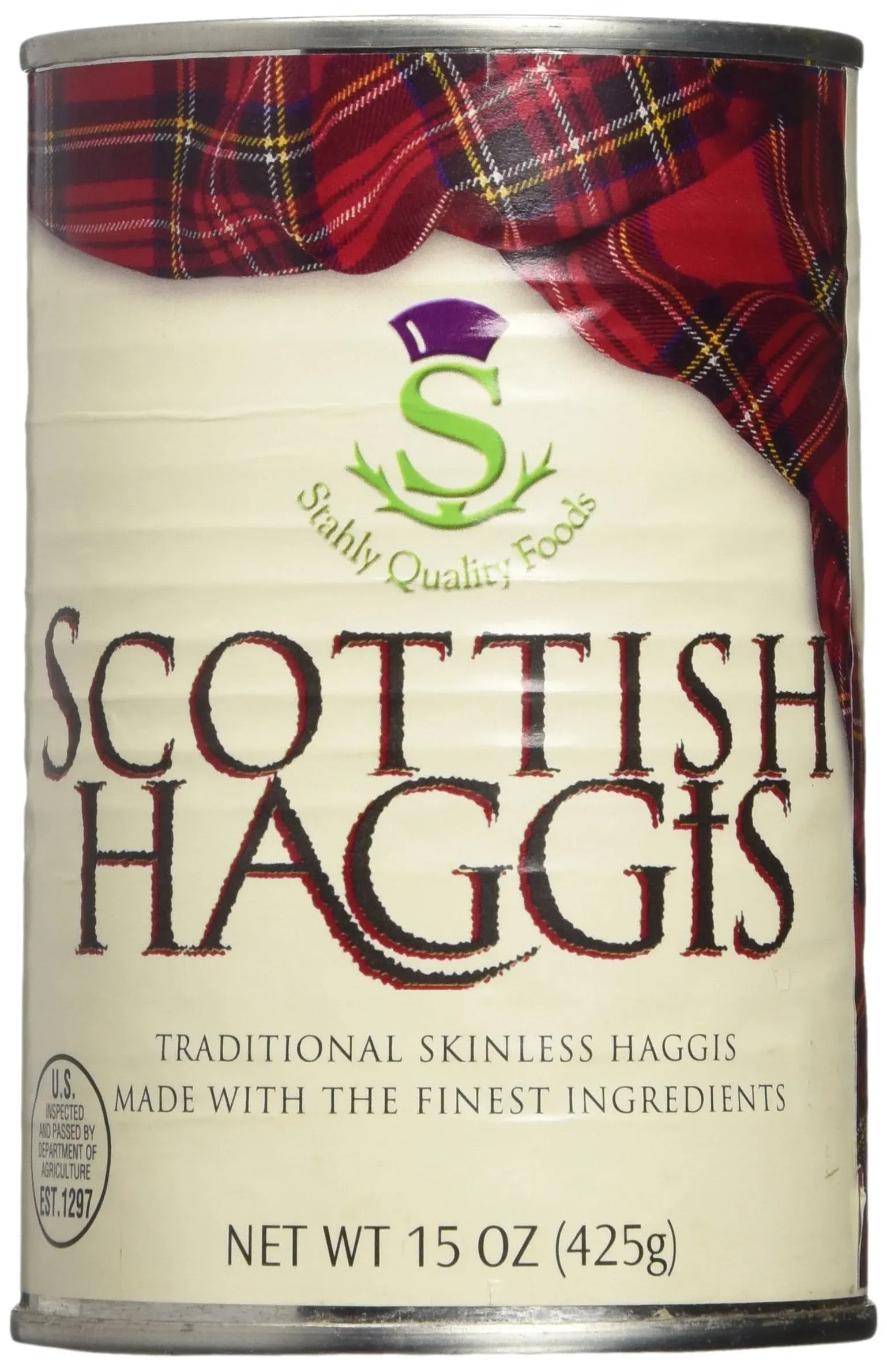 Stahly Quality Foods Traditional Scottish Haggis 15oz, (Pack of 2)